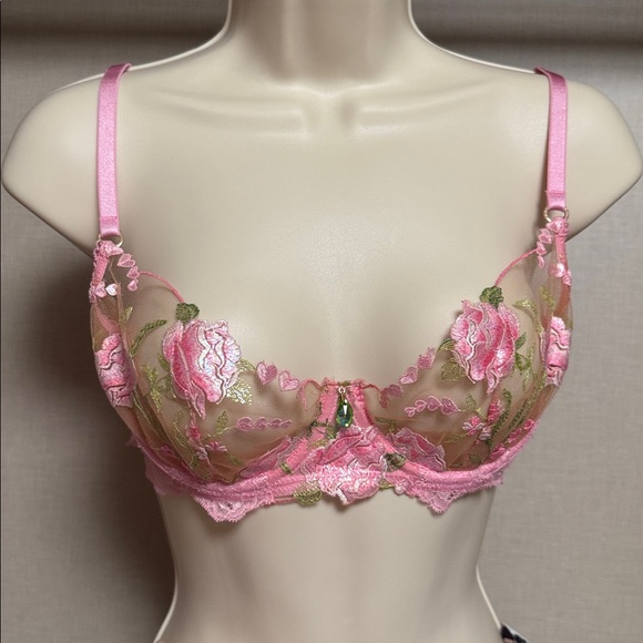 Honey Birdette Pink Whitney bra - Picture 3 of 7